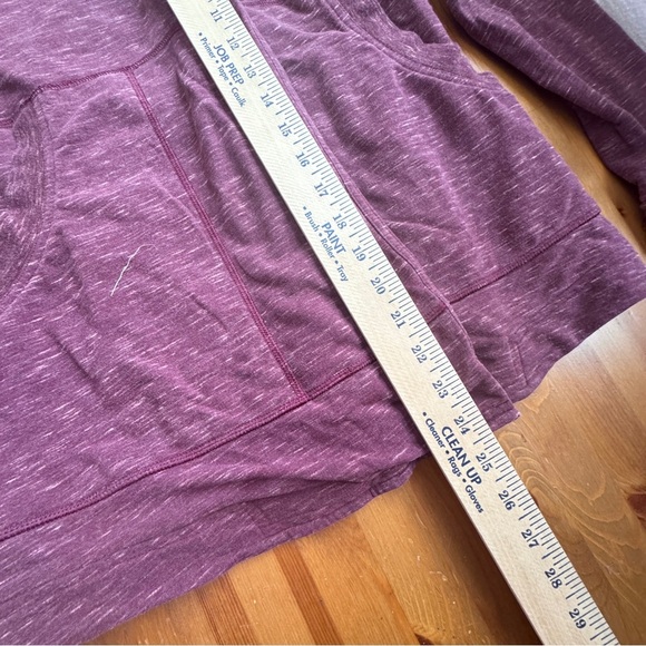 Lululemon maroon hoodie button closure size 4 - Picture 9 of 16